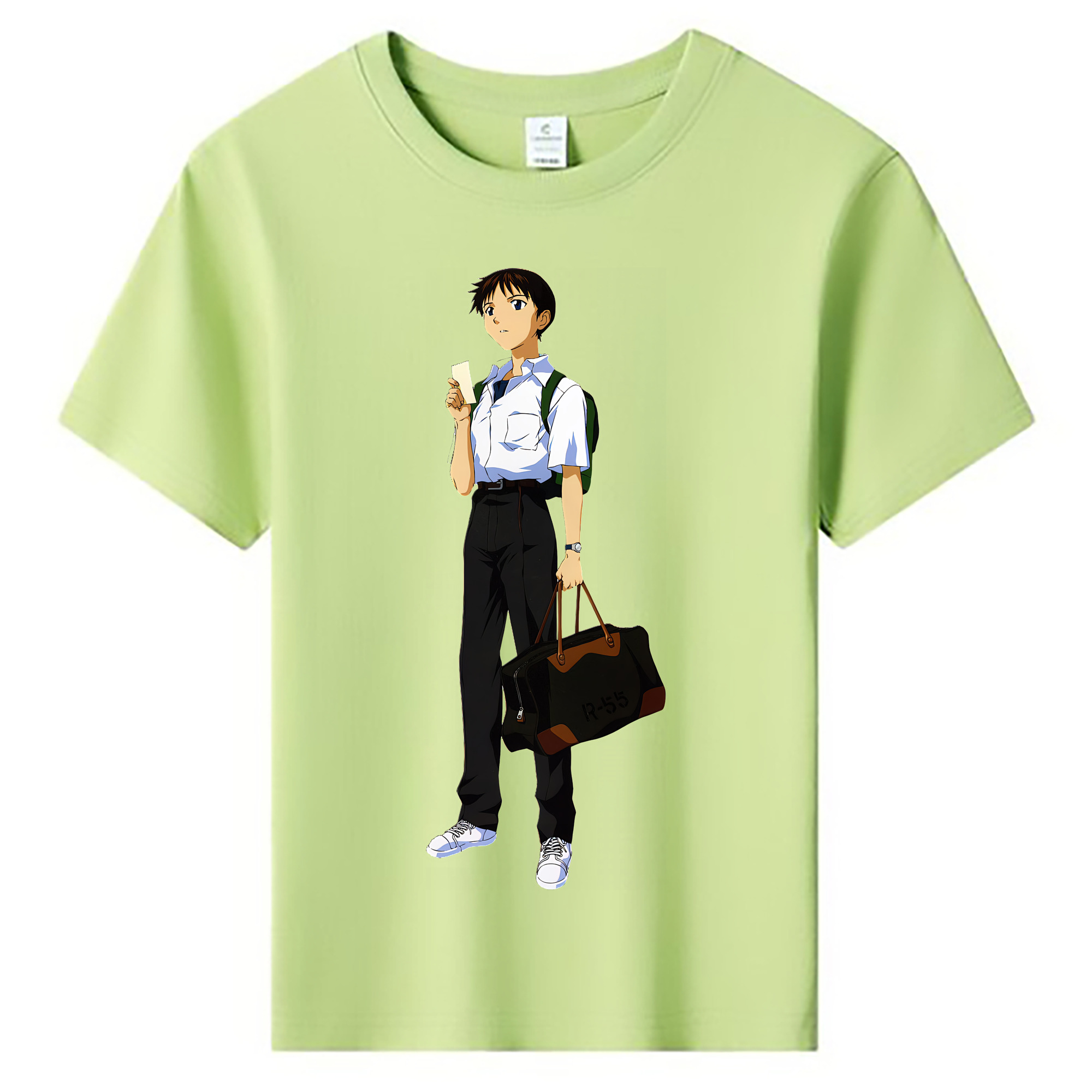 （画像用） EVA 新世紀エヴァンゲリオン 綿100％キッズTシャツ（フロントプリント）